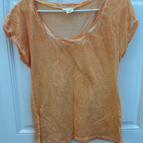 M. Rena Orange Short Sleeve Tee - Picture 1 of 3